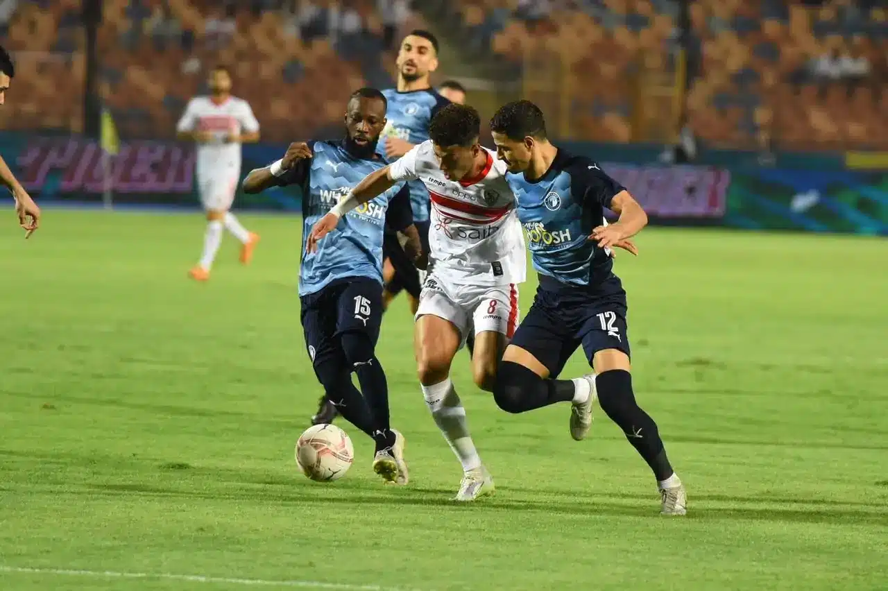القنوات الناقلة لمباراة الزمالك وبيراميدز