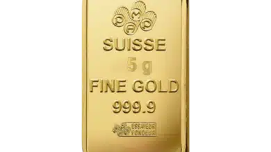 سعر سبيكة 5 جرام اليوم