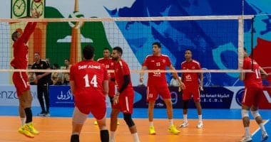 الأهلي يتغلب على الاتحاد السكندري في دوري السوبر للكرة الطائرة رجال