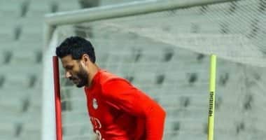 محمد الشناوي يستعد للحفاظ على عرين الأهلي في مواجهة الجونة بالدوري