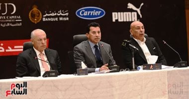 حسام حسن وأبو ريدة يناقشان خطوات التأهل للمونديال في مؤتمر صحفي