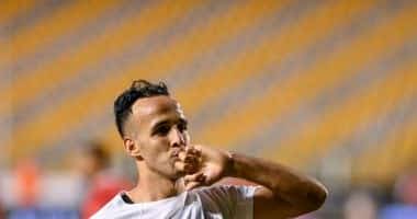 هدف ناصر منسي يضع الزمالك في المقدمة أمام سموحة في الدوري الممتاز