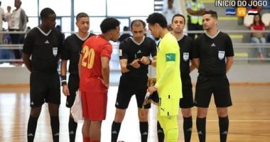 مصر تواجه كاب فيردي في تصفيات كأس أفريقيا لكرة الصالات اليوم