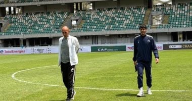 يورتشيتش وجلال يتفقدان ملعب ريفرز يونايتد قبل مباراة دوري الأبطال