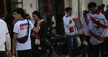 نقل 20 حافلة جماهير الزمالك إلى استاد هيئة قناة السويس بالصور