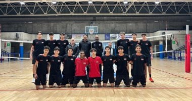 مشاركة منتخب الناشئين للكرة الطائرة تحت 17 عاما في بطولة إيطاليا الودية