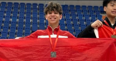 حمزة شوشة يحقق الميدالية الفضية في بطولة العالم لسيف المبارزة بصربيا