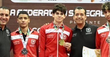فراعنة السلاح يحصدون 7 ميداليات متنوعة في بطولة إفريقيا بدكار
