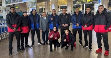 بعثة الملاكمة المصرية تتوجه إلى بلغاريا للمنافسة في البطولة الدولية