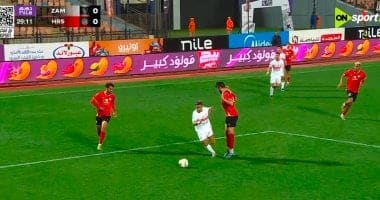 زمالك وحرس الحدود يتجمدان في التعادل السلبي بعد نصف ساعة من اللعب