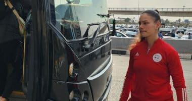 بعثة المنتخب الجزائري للسيدات تصل القاهرة للقاء منتخب مصر