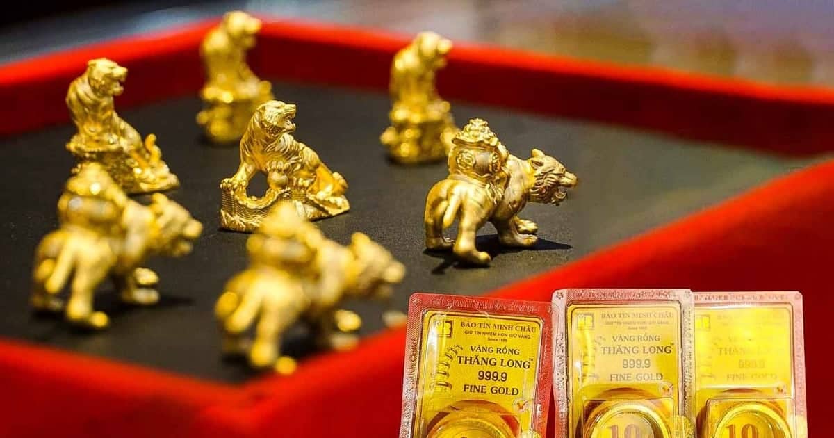 سعر الذهب في SJC وخاتم الذهب عيار 9999 وآخر تحديثات الإغلاق اليومي للمخططات