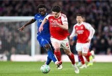 آرسنال وإيفرتون ينهون الشوط الأول بالتعادل السلبي في مباراة البريميرليج