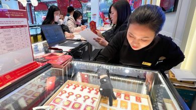 أسعار الذهب تنخفض بأكثر من 5 ملايين دونغ فيتنامي لكل تايل