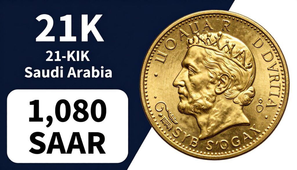 استقرار سعر ربع جنيه ذهب عيار 21 عند 1080 ريال في السعودية اليوم