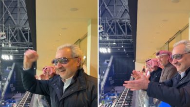 الأمير الوليد بن طلال يحتفل برباعية الهلال على النجمة بفيديو مثير