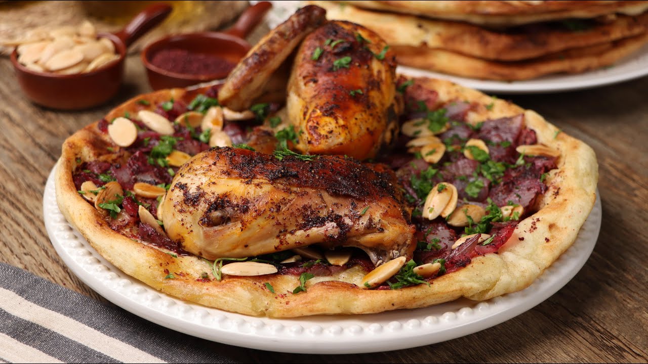 نكهة فلسطينية أصيلة.. المسخن باللحم بزيت الزيتون والسماق يخطف الأنظار على السفرة – مشاهير