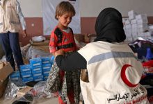الهلال الأحمر المصري يطلق حملة توزيع مساعدات غذائية وطبية وشتوية لدعم الفلسطينيين