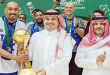 الهلال يتوج بطلًا لدوري الممتاز لكرة الطائرة