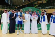 الهلال يتوّج بطلاً لكأس الدوري السعودي لكرة الطائرة