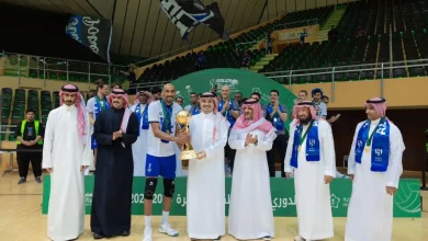 الهلال يتوّج بكأس الدوري السعودي لكرة الطائرة ويواصل تألقه