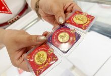 انخفاض أسعار الذهب خلال عطلة نهاية الأسبوع إلى 171 مليون دونغ فيتنامي لكل تايل