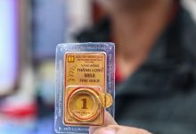 انخفاض حاد في أسعار الذهب اليوم 15 مارس 2026 مع تراجع سعر الشراء إلى 179 مليون دونغ فيتنامي لدى شركة SJC