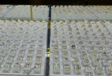 انخفاض حاد في أسعار الذهب بمقدار 3.9 مليون دونغ فيتنامي للأونصة في 20 مارس