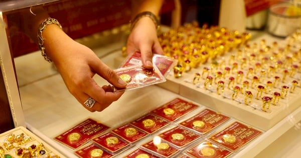 انخفاض سعر الذهب بمقدار 2.2 مليون دونغ فيتنامي لكل تايل صباح 6 مارس