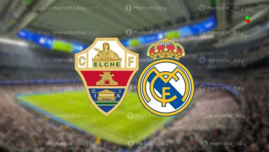 بث مباشر لمباراة ريال مدريد وإلتشي في الدوري الإسباني عبر رابط يلا شوت