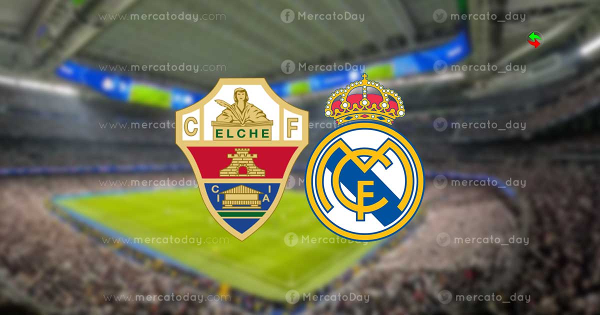 بث مباشر لمباراة ريال مدريد وإلتشي في الدوري الإسباني عبر رابط يلا شوت – مشاهير بث مباشر لمباراة ريال مدريد وإلتشي في الدوري الإسباني عبر رابط يلا شوت – مشاهير