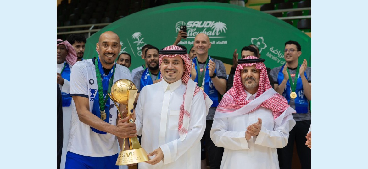 بن جلوي يقود الهلال للتتويج بلقب الدوري الممتاز في الكرة الطائرة