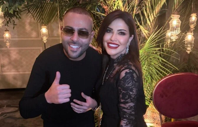 جومانا مراد توجه رسالة هامة بعد تعاونها مع تامر عاشور في تتر مسلسل اللون الأزرق