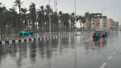 حالة الطقس ودرجات الحرارة المتوقعة اليوم 17 رمضان 2026 مع أمطار خفيفة ورياح متغيرة القوة