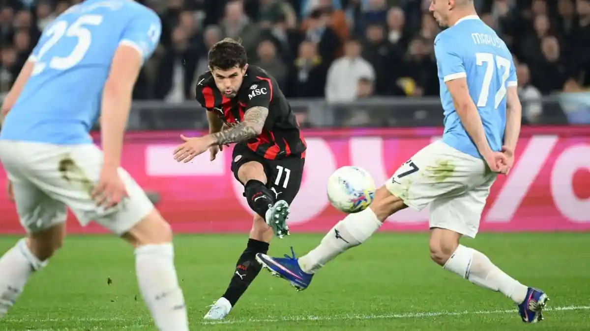 خسارة ميلان في الأولمبيكو ولاتسيو يحقق الفوز بهدف حاسم – مشاهير خسارة ميلان في الأولمبيكو ولاتسيو يحقق الفوز بهدف حاسم – مشاهير