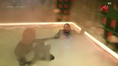 دنيا سامي تعبر عن دهشتها لرامز جلال بعد مقلب «ليفل الوحش» وتصفه بالمجنون