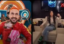 رامز جلال يسخر من دينا في «ليفل الوحش» ويصف الراقصات بأنهن مثل الديناصورات