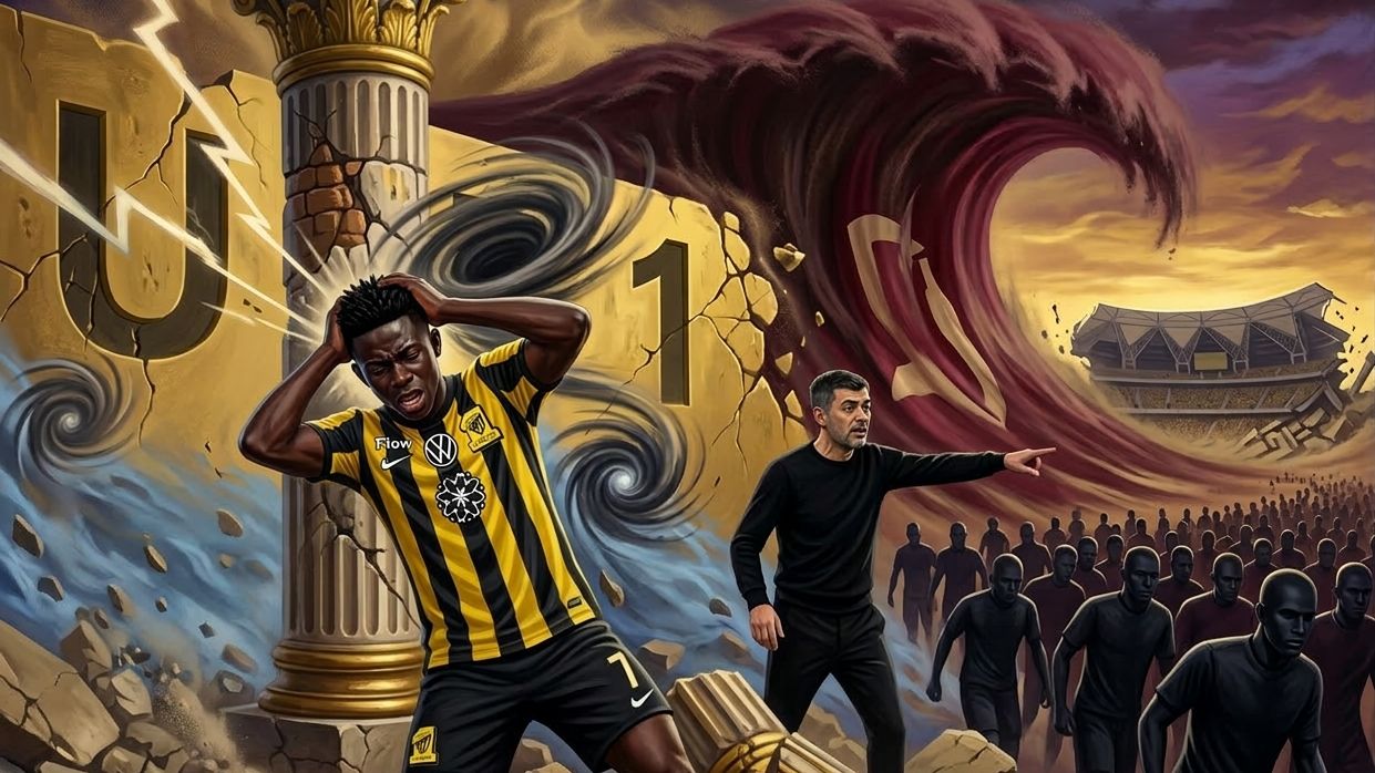 رغبة في انتهاء الموسم بسرعة لقطة روجر فيرنانديز تعكس "توهان الاتحاد" في الدوري والصراع الإيراني يهدد الجميع