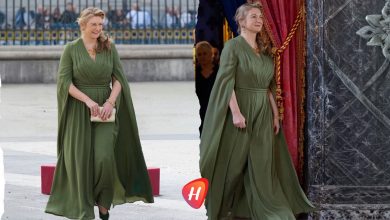 ستيفاني دوقة لوكسمبورغ تبهر الحضور في إسبانيا بإطلالة حريرية ساحرة من إيلي صعب وشباب البومب