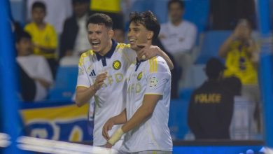 شاهد تفاصيل الخماسية التي عززت صدارة النصر للدوري السعودي أمام الخليج