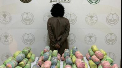شرطة عسير تلقي القبض على مواطن بتهمة ترويج مخدر القات