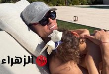 كريستيانو رونالدو يتألق مع ابنته قبل تتويجه كهداف الدوري السعودي ونادي الفيحاء