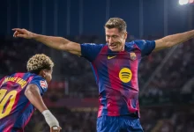 لابورتا يحدد مصير ليفاندوفسكي مع برشلونة وسط اهتمام الأندية السعودية