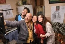 محمد سعد وغادة عادل يشاركان كواليس تصوير فيلم «فاميلي بيزنس» قبل عيد الفطر | صور