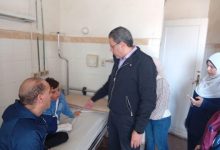 مدير صحة المنوفية يزور مستشفى حميات ميت خلف في ثالث أيام عيد الفطر