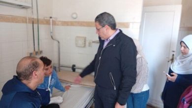 مدير صحة المنوفية يزور مستشفى حميات ميت خلف في ثالث أيام عيد الفطر