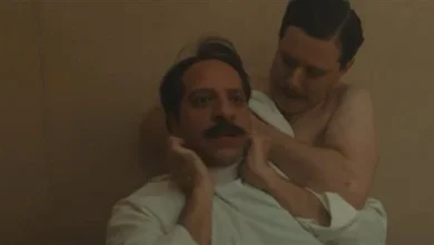 مسلسل النص التاني الحلقة 5 الضابط شعراوي ينقذ أحمد أمين من محاولة اغتيال مثيرة