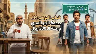 مسلسل شباب البومب 14 يتصدر التريند في السعودية برفقة الفنان علاء زينهم في رحلة وهمية إلى مصر مع Alfajr Aljadeed