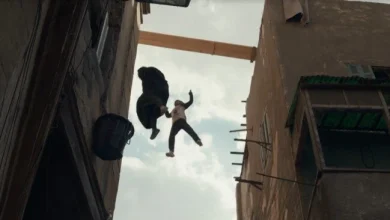 مسلسل فرصة أخيرة الحلقة 9 يشهد سقوط علية وفيروز من فوق سطح منزل في مشهد مثير