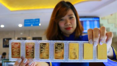 هبوط أسعار سبائك الذهب من شركة SJC بأقل من 7.5 مليون دونغ فيتنامي لكل تايل